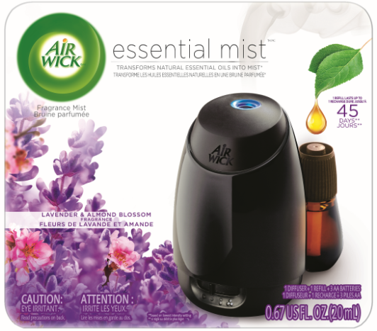 AIR WICK Essential Mist  Lavender  Almond Blossom  Kit Canada Discontinued